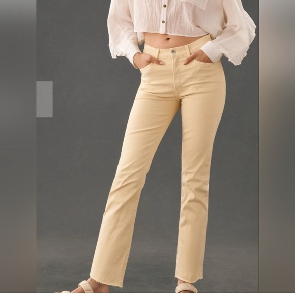 Edwin Bree High-Rise Straight-Leg Jeans NWT - Picture 1 of 4